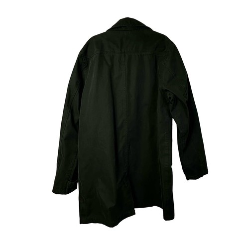 Baro Drywear Coat Demarco Waterproof Trench Collared Button Front Black Mens XL - Picture 4 of 13