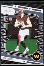 Ben Sinnott 2024 Panini Absolute Retail #152 RC Washington Commanders