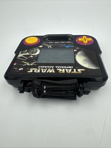 Vintage 1997 Star Wars Tiger elektronisches Spiel Imperial Assault Handheld funktioniert mit Vader - Bild 14 von 17