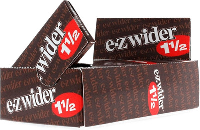 - 1 1/2'' Classic Brown Rolling Paper - Box of 24 Booklets with 24 Leaves per Boo
