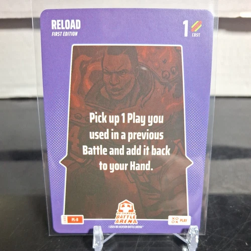 2024 Bo Jackson Battle Arena - Reload Play Card #PL-8 1st Edition