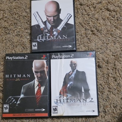 Eidos Hitman Trilogy Manual, Bonus Disc Included PlayStation 2 PS2