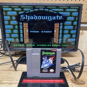 RetroDuo Nintendo NES & SNES 2in1 Twin Video Game Console System - Black/Red