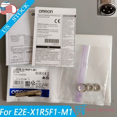1PCS For Omron E2E-X1R5F1-M1 E2EX1R5F1M1 Proximity Switch Sensor
