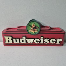 Anheuser Busch Budweiser Beer Bottle Display Vintage 1996 Daytona Beach Bar
