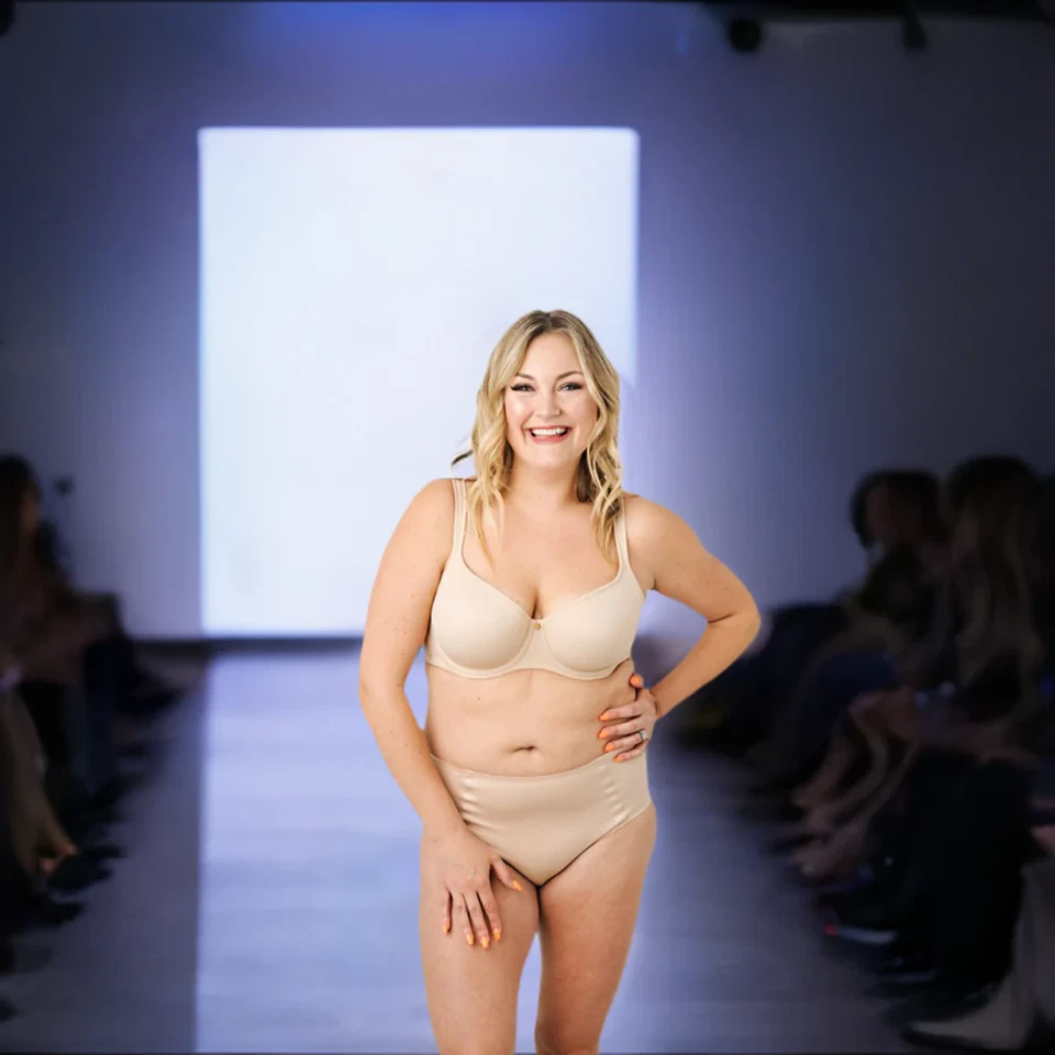 Sutiã Essential Bodywear Abbie Everyday Camiseta Nude - Vários Tamanhos - Imagem 3 de 3