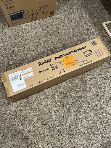 TOPENS Arm Actuator A8 Automatic Single Swing Gate Opener Heavy Duty