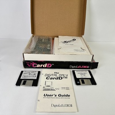Digital Audio Labs The I/O Card In Box Vintage CardD