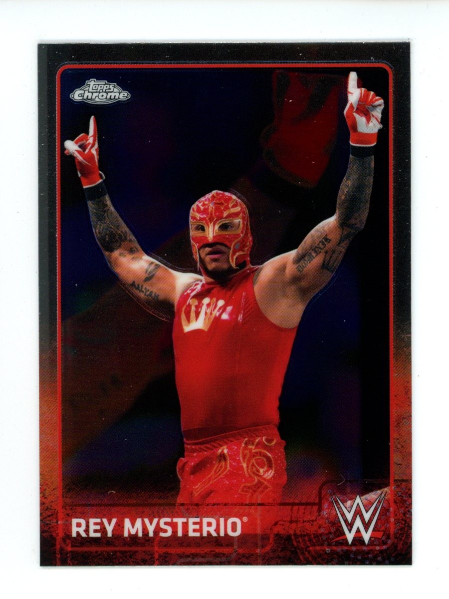 2015 Topps Chrome WWE Rey Mysterio #56