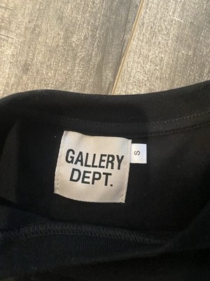 Gallery Dept de La Galerie Short Sleeves T-Shirt Black And White Size Small