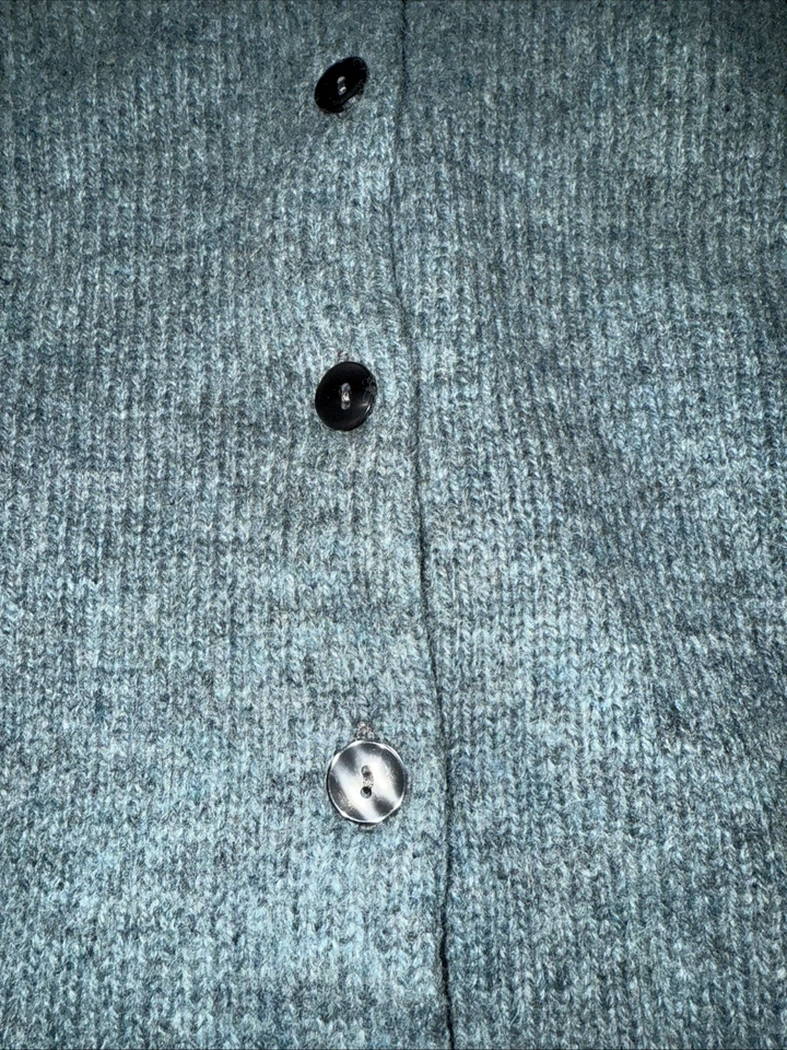Cárdigan de lana Shetland para mujer talla 2XL NUEVO CON ETIQUETAS Foto 3 de 4