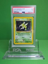 POKEMON 2000 BASE SET 2 SCYTHER HOLO RARE 17 PSA 7 on eBay