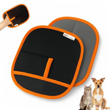 1 PC Pet Hair Removal Brush Gloves, Electrostatic Reusable Cat Dog Hair Remover