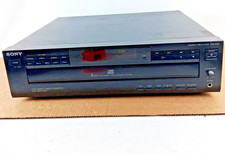 Sony CDP-C225 High Density Linear Converter Compact CD Player - TESTED No Remote