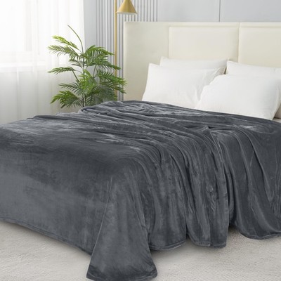 Elegant Comfort Luxury Velvety Softness Fuzzy Plush Micro-Velour Ultra-Soft