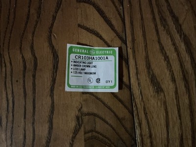 QTY (1) CR103HA1 GENERAL ELECTRIC INDICATING LIGHT