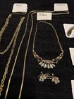 Lot of VTG Trifari Gold Tone & Sarah Cov All SIGNED