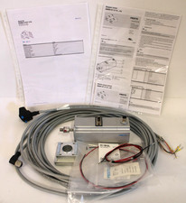 FESTO STEPPER MOTOR EMMS-ST-57-S-SEB-G2 1370477 & AXIAL KIT EAMM-A-R27-57A