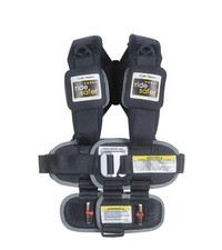 RideSafer Small Black Lightweight Portable Child Car Seat for Travel and Safety