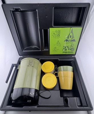 Vintage 1970s Empire Portable Coffee Maker With Case Incomplete Set