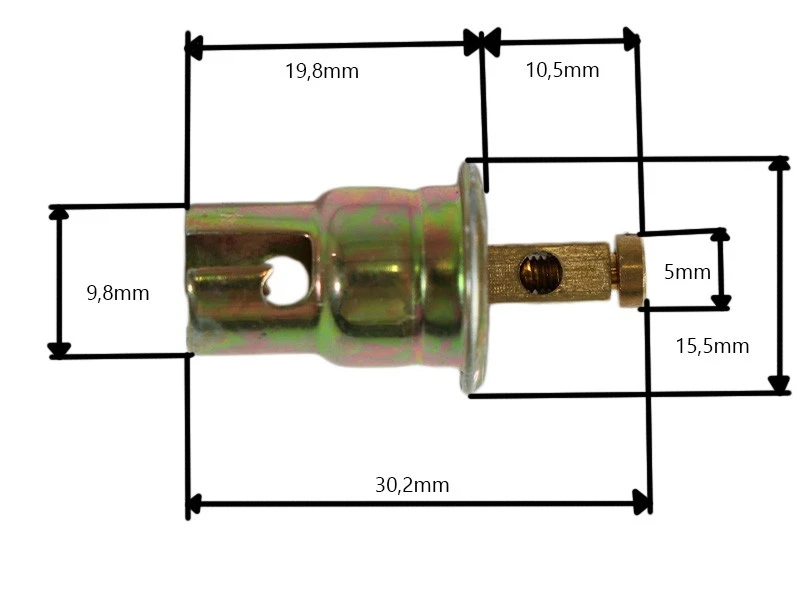Lampenfassung Fassung für BA9S Glühbirne Birne mit Schraubklemme — 第 3/4 张图片