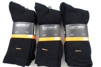 Neu - 9 Paar Camano Herren Classic Sport Socken - Gr. 39-42 - Schwarz - Paket !