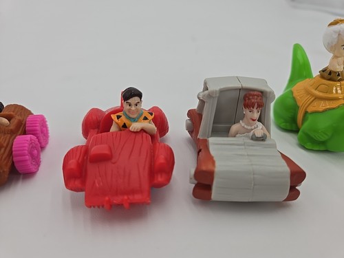 5 Juguetes Happy Meal McDonalds Años 90 De Colección Picapiedra Coches Vehículos Betty Manufac Defecto - Imagen 3 de 12