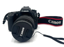 Canon EOS 80D DSLR Camera  EF-S 18-135mm IS USM Lens Batt Charger Kit