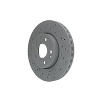 2X Bremsscheibe ATE 24.0128-0262.1 Passend FüR MERCEDES-BENZ