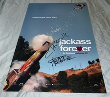 Johnny Knoxville & Director Jeff Tremaine Signed 12x18 Photo Jackass Forever