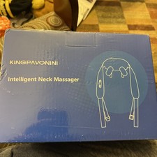KingPavonini Muscle Neck Massager Blue NIB