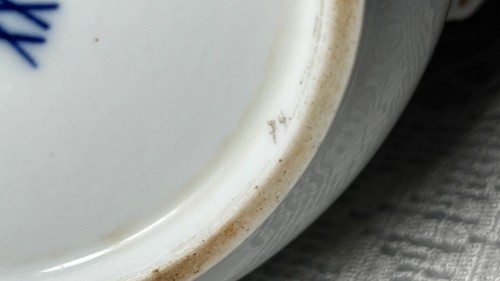 Meißen Porzellan 1.Wahl Kanne 1900er Rose Vergoldung Handmalerei ca 23 cm hoch - Bild 17 von 17