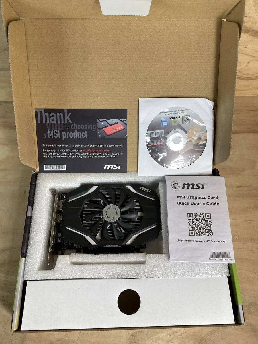 Preços baixos em MSI Nvidia Geforce Gtx 1050 2 GB de memória de