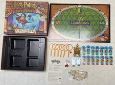 Harry Potter Quidditch The Game Family Board Game 2000 Complete