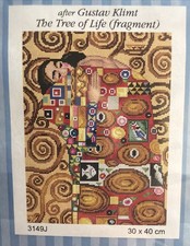 Printed needlepoint tapestry gobelin kilmt life Orchidea 3148 30x40 cm