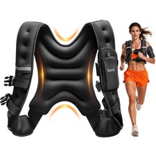 Weighted Vest for Women Men Available in 6lb/8lb/10lb/11lb/12lb/14lb/16lb/20l...