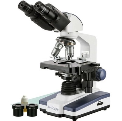 Amscope B120C 40X-2500X Binocular Compound LED Microscope
