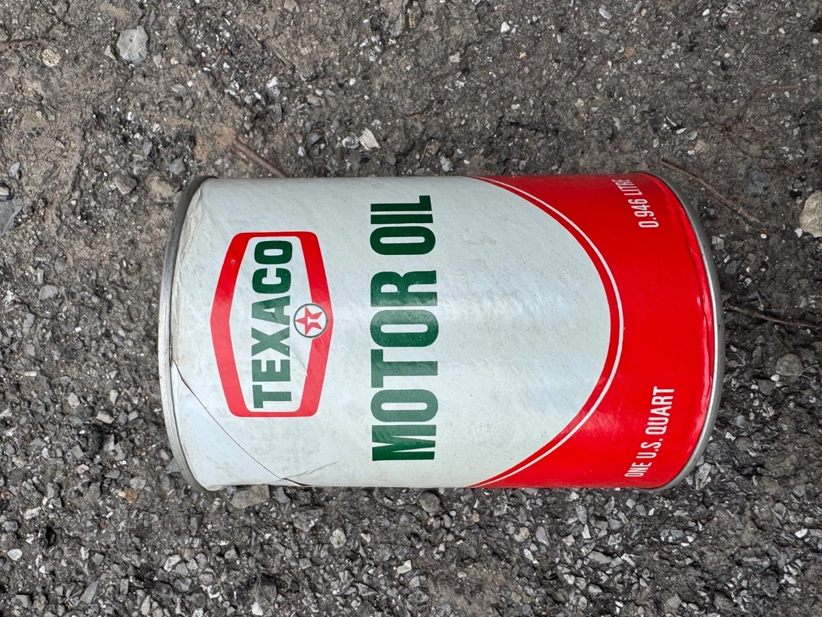 Texaco Advertising In Collectible Gas & Oil Advertising Cans And