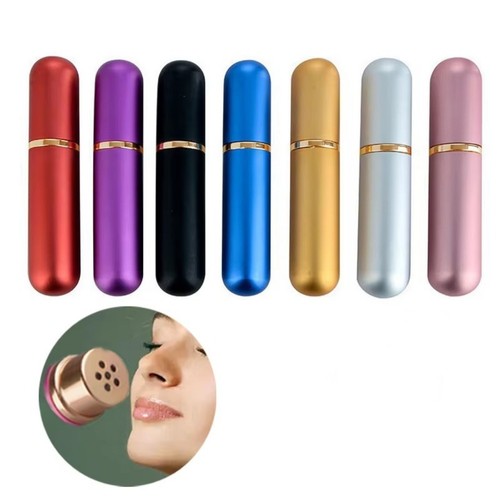 Colored Aluminum Nasal Inhaler Replacement Empty Tubes For Essential Oil