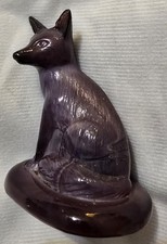 Boyd Sly Fox Swirl Slag Glass, Heliotrope - Purple Excellent Condition