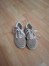 Echte Vans Rosa Leder Kids Old Skool Größe 31
