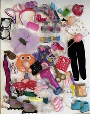 Our Generation & Other Doll & Accessories Mixed Lot, Hairstylist, Balloons Shoes