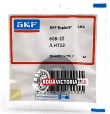 SKF 608 ZZ/LHT23 DEEP GROOVE BALL BEARING, METAL SHIELDED 8x22x7mm