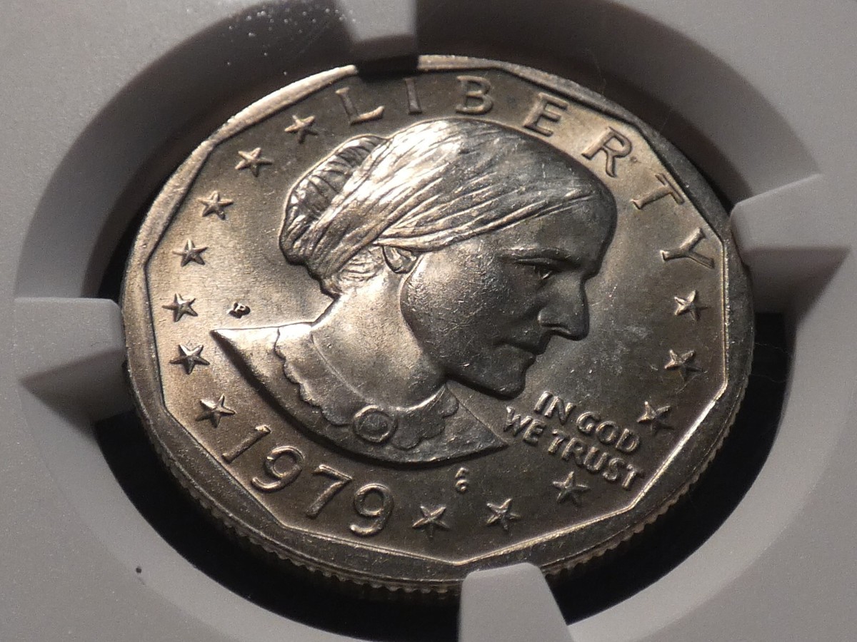 1979-P Susan B. Anthony NGC MS 67 Wide Rim Silky Lustrous PQ GEM