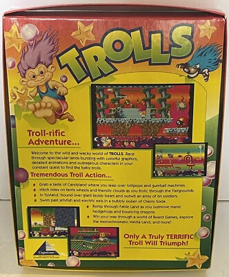 Trolls Big Box Pc Game 1992 RadioShack Special *Floppy Disk* | eBay