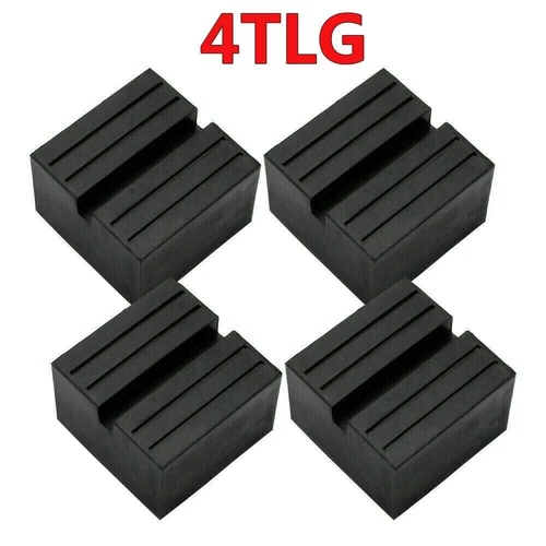 4x Gummiauflage Wagenheber Gummiklotz Gummiblock Gummiplatte Hebebühne Jack Pad - Bild 3 von 13