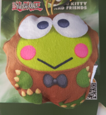 Yugioh x Hello Kitty Sanrio/McDonalds Plush Toy Kuriboh - Keroppi