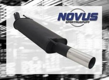 Novus Sportauspuff Gruppe N 1x76mm RL-Design Citroen C2 1.1/1.4/1.6/1.4 HDi