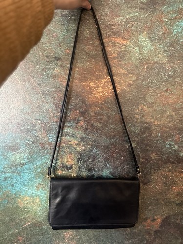 Black leather bag by NICOLI (made in Italy) - Picture 7 of 7