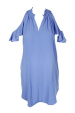 Rachel Rachel Roy Blue Elizabeth Cold-Shoulder Shift S